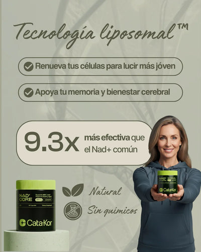 NAD+ Advanced - Fórmula Avanzada Anti-edad